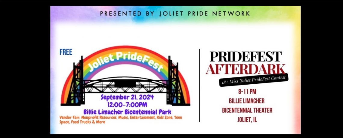 Joliet PrideFest – September 21, 2024