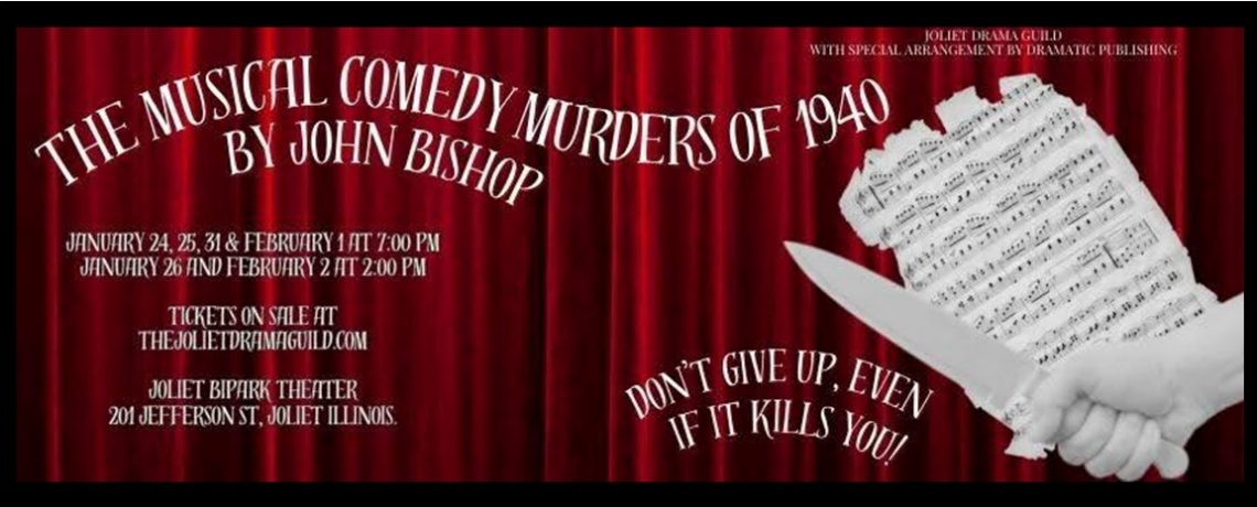 JDG’s “The Musical Comedy Murders of 1940” – January 24 – Feb 2, 2025